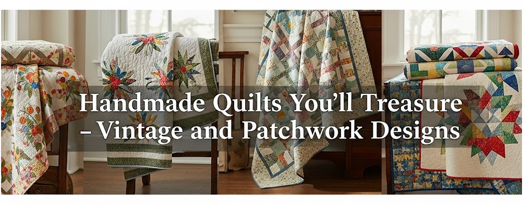 Handmade Quilts You’ll Treasure – Vintage and Patchwork Designs