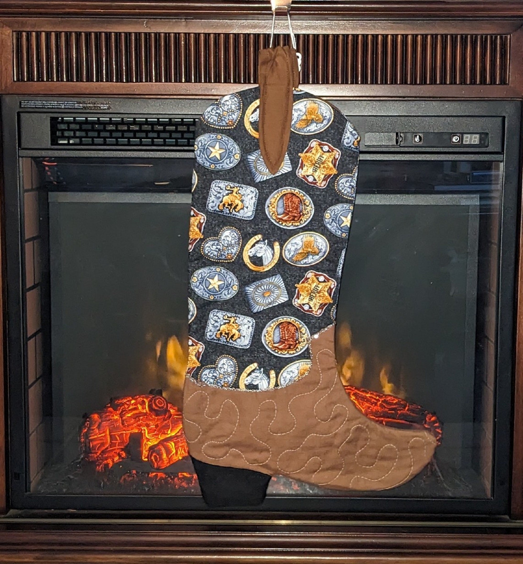 From Ranch Style to Holiday Cheer – Styling Christmas Stockings Cowboy Boot Décor