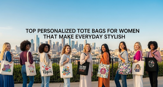 Top Personalized Tote Bags for Women That Make Everyday Stylish
