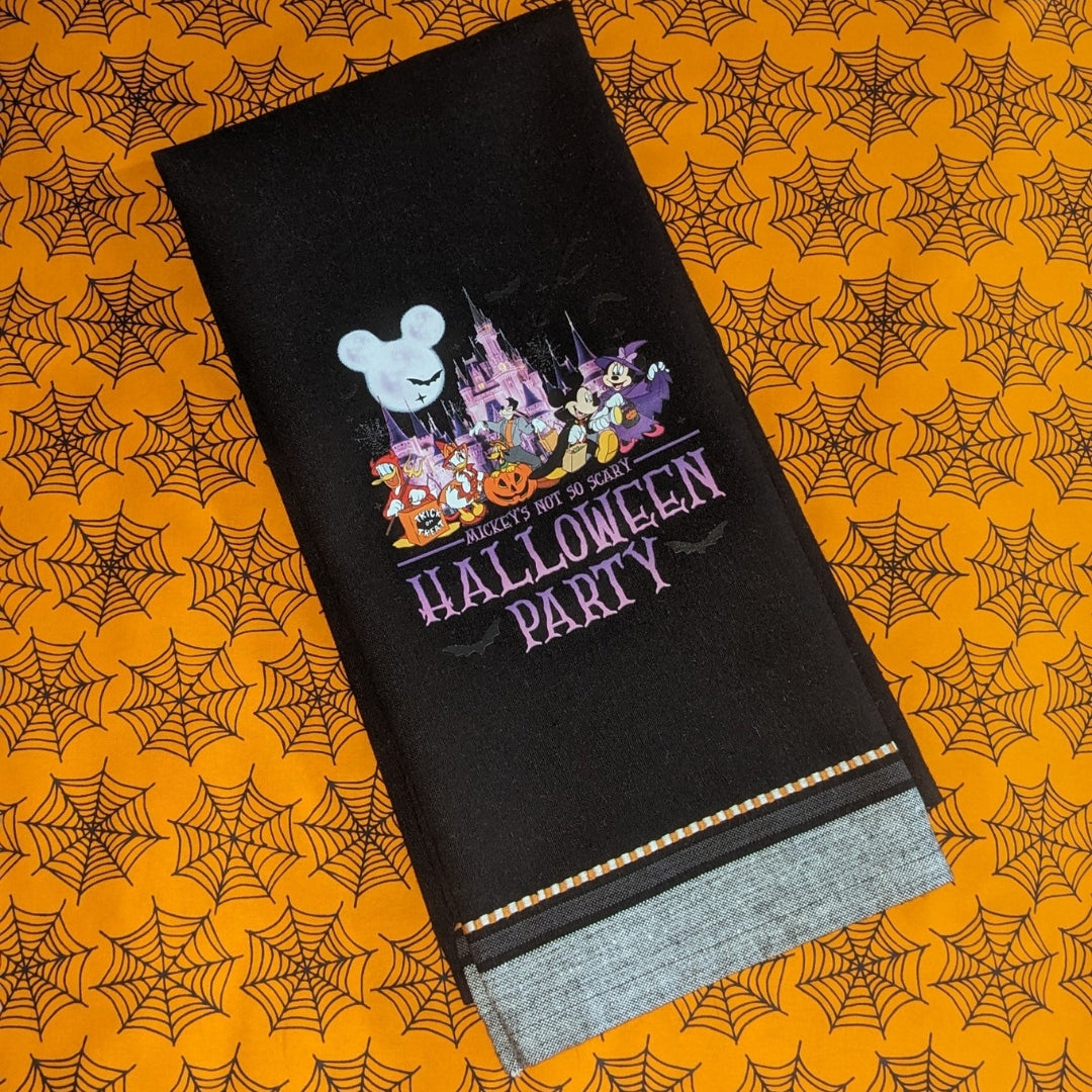 Mickey's Not-So-Scary Halloween Party Kitchen Towel