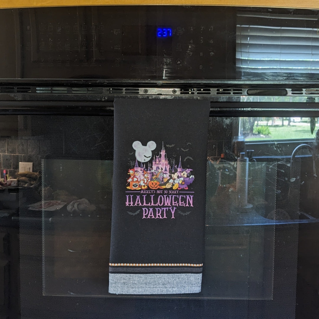Mickey's Not-So-Scary Halloween Party Kitchen Towel