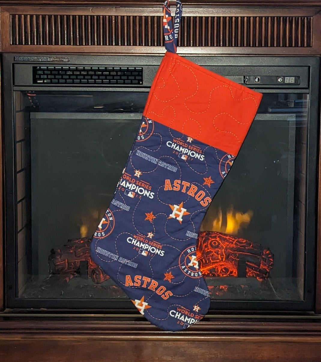 Astros 2017 World Champions Christmas Stocking