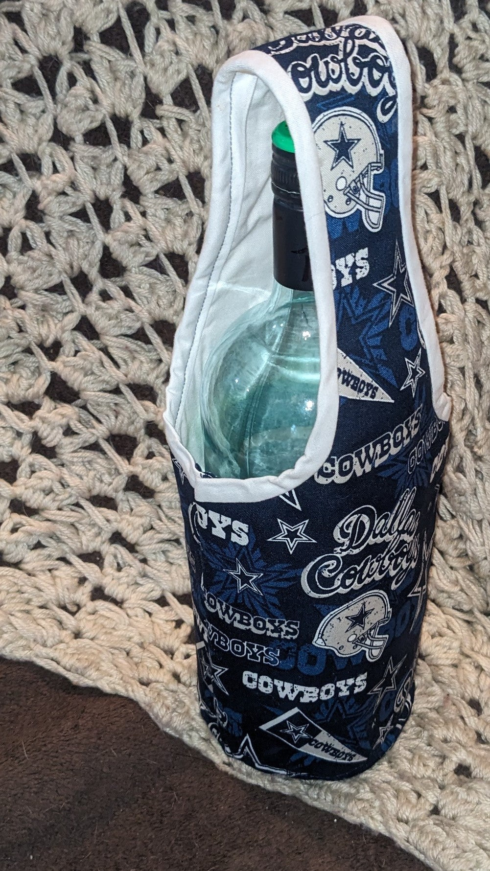 Dallas Cowboys Wine Tote