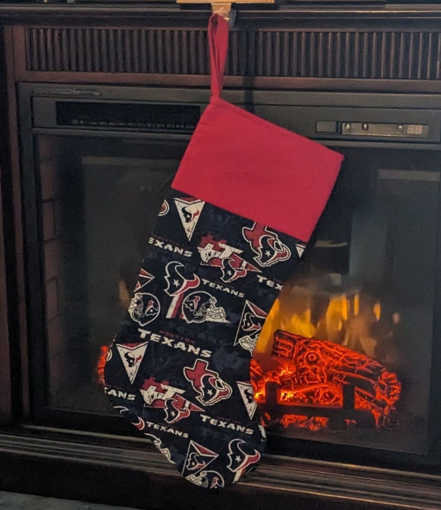 Houston Texans Logos Christmas Stocking