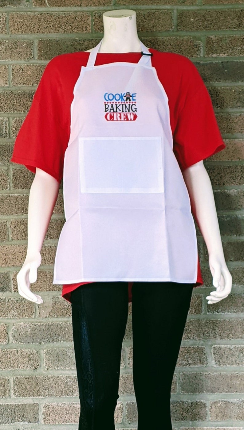 Cookie Baking Crew-Child's Apron-Machine Embroidered Design