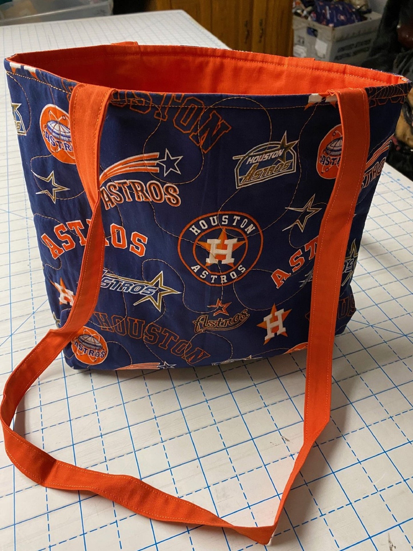 Tote Bag-Houston Astros Logos Through the Years